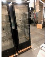 Blizzard 267166579 GRADED-01142-BAR10 Upright Single Hinged Glass Door Bottle Cooler