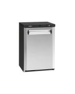 Gamko LG3-150LCS Maxiglass Low Height Stainless Steel Door Bottle Cooler, 125 Litres