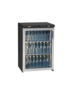 Gamko LG3-150LGCS Maxiglass Low Height Stainless Steel Framed Glass Door Bottle Cooler, 125 Litres