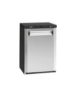 Gamko LG3-150RCS Maxiglass Low Height Stainless Steel Door Bottle Cooler, 125 Litres