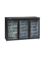 Gamko LG3-250CS Maxiglass Low Height Glass Triple Door Bottle Cooler, 338 Litres