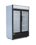 Blizzard GD900 900L Double Hinged Glass Door Display Merchandiser