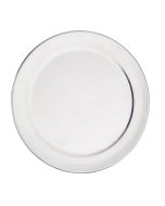 Vogue Aluminium Pizza Tray Wide Rim 10in