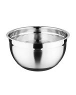 Vogue Stainless Steel Mixing Bowl with Silicone Base 3Ltr
