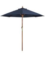 Bolero Round Parasol 3m Diameter Navy Blue GG497