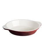Vogue Red Round Cast Iron Gratin Dish 400ml