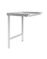 Vogue Pass Through Dishwash Table Left 600mm