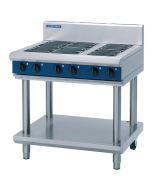 Blue Seal Evolution Cooktop 6 Element Electric on Stand 900mm E516D-LS