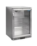 Polar GL007 - Bar / Bottle Cooler Fridge - Silver 138 Litres