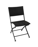 Bolero PE Wicker Folding Chair Set (2 Pack) GL303