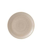 Churchill Stonecast Round Coupe Plates Nutmeg Cream 260mm (12 Pack) SNMSEV101