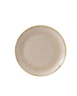 Churchill Stonecast Round Coupe Plates Nutmeg Cream 217mm (12 Pack) SNMSEVP81
