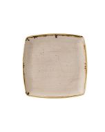 Churchill Stonecast Deep Square Plates Nutmeg Cream 260 x 260mm (6 Pack) SNMSDS101