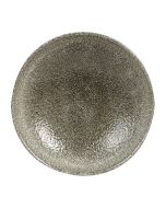 Churchill Studio Prints Raku Round Coupe Plates Quartz Black 165mm (12 Pack) RKBQEVP61