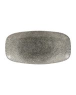 Churchill Studio Prints Raku Rectangular Plates Quartz Black 298mm (12 Pack) RKBQXO111