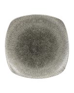 Churchill Studio Prints Raku Square Plates Quartz Black 252mm (12 Pack) RKBQSP111