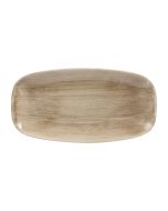 Churchill Stonecast Patina Antique Rectangular Plates Taupe 298mm (12 Pack) PAATXO111