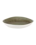 Churchill Stonecast Patina Antique Organic Round Bowls Green 253mm (12 Pack) PABGOGB11