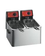 FriFri Electric Countertop Fryer Three Phase Eco 4+4