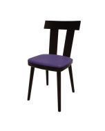 Bolero Bespoke Bamba Side Chair Blue/Charcoal HS494