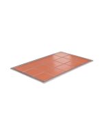 Primeware HT1HZ - Ceramic 1/1 GN Hot Tile  - Bain Marie Insert Hazel