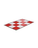 Primeware HT1RD/WH - Ceramic 1/1 GN Hot Tile  - Bain Marie Insert Red & White
