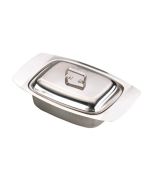Butter Dish St Steel With Lid - 11828