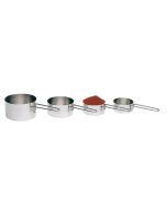 Measuring Cups - S/S - 4pc Set - 1301