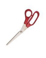 Scissors - St.St  Red Plastic Handled - 2216