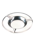 Ashtray 5in Round St St - 35