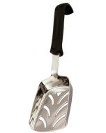 Chip Scoop St St  Polypropylene Black Handle - 429CS
