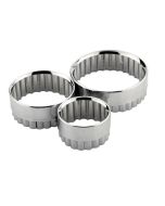 Metal Pastry Cutters 3 pc - 90065