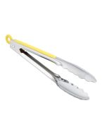 Tongs St St Yellow Handle 23cm 9in - 98659Y