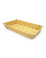 Polyrattan Basket Heavy Duty Rect 53X32X9cm - C04013