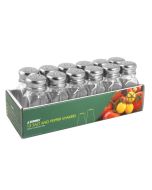 Square Salt Pepper 12 Pack.200ml / 7Fl.oz - CC06-12