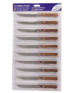 Utility Knife Wooden Handled 5in Card 10 - CUK10-5