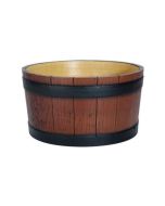 Barrel End Ice Tub 11ltr Wood Grain - MCN103