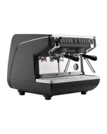 Nuova Simonelli Appia Compact 2 Group Coffee Machine with Autosteam Wand Black