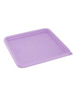 Hygiplas Square Food Storage Container Lid Purple Large