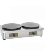Roller Grill 400CDE Double Crepe Griddle - Electric