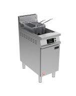 Falcon Dominator Plus Free Standing Programmable Natural Gas Filtration Angel Fryer on Feet G3840FXP
