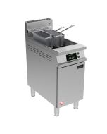 Falcon Dominator Plus Free Standing Programmable Natural Gas Angel Fryer on Feet G3840XP