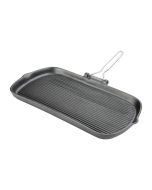 Vogue Cast Iron Grill Pan 22cm