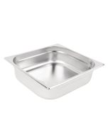 Vogue Stainless Steel 2/3 Gastronorm Tray 100mm