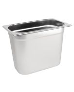 Vogue Stainless Steel 1/4 Gastronorm Tray 200mm