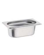 Vogue Stainless Steel 1/9 Gastronorm Tray 65mm
