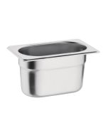 Vogue Stainless Steel 1/9 Gastronorm Tray 100mm