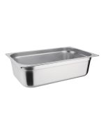 Vogue Stainless Steel 1/1 Gastronorm Tray 150mm