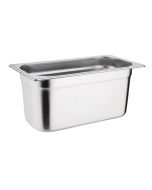 Vogue Stainless Steel 1/3 Gastronorm Tray 150mm