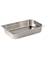 Vogue Stainless Steel 1/1 Gastronorm Tray 65mm